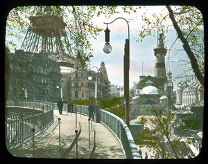 Paris Exposition: Moving Sidewalk, 1900 by French Photographer